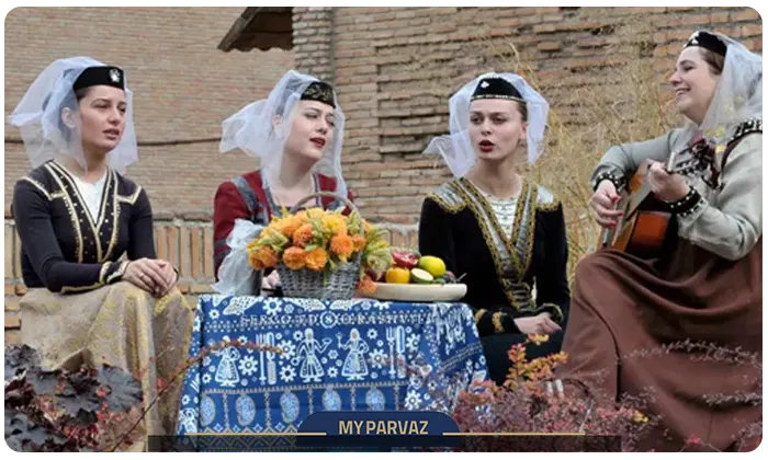 پوشش زنان گرجستان